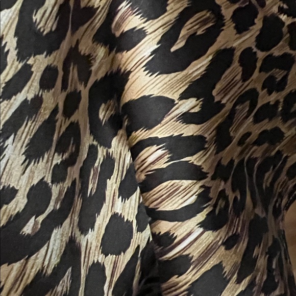 Anne Klein silk leopard jacket - Picture 4 of 6